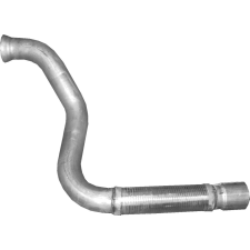  Mercedes kipufogó leömlőcső K69_692ALU autóalkatrész