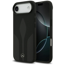 Mercedes Leather The Move Apple iPhone Air (2025) MagSafe hátlap tok, fekete tok és táska