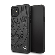 Mercedes MEHCP12SDIQBK iPhone 12 mini 5,4" fekete keménytok Bow Line tok és táska