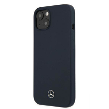 Mercedes MEHCP13SSILNA iPhone 13 mini 5,4&quot; kék keménytok Silicone Line tok és táska