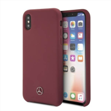 Mercedes MEHCPXSILRE iPhone X/ Xs vörös keménytok tok és táska