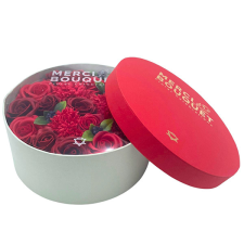 Merci bouquet henger rózsa box szappan