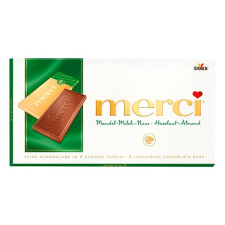 Merci Csokoládé merci mandulás-mogyorós 100 g csokoládé és édesség