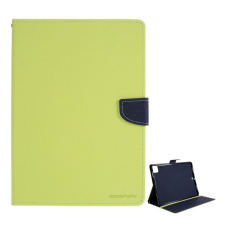 Mercury Apple iPad Pro 12.9 (2020), mappa tok, stand, Mercury Fancy Diary, zöld tablet tok