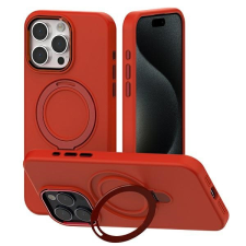 Mercury MagSafe állvány szilikon iPhone 15 Pro 6,1&quot; piros tok tok és táska