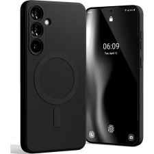 Mercury MagSafe Semi-Silicone Tok Samsung Galaxy S24 Plus - Fekete (8809972539363) tok és táska