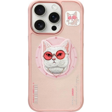 Mercury Nimmy Glasses Cool Cat MagSafe-Kompatibilis Tok iPhone 16 Pro - Rózsaszínn (6971080310690) tok és táska