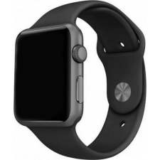 Mercury Óraszíj Szilikon Apple Watch 42/44/ 45 mm Fekete (8809724801762) okosóra kellék