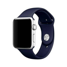 Mercury óraszíj szilikon Apple Watch 42/44/ 45 mm kék okosóra kellék