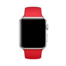 Mercury óraszíj szilikon Apple Watch 42/44/ 45 mm piros okosóra kellék