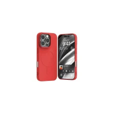 Mercury Semi-Silicone MagSafe-kompatibilis tok iPhone 16 Pro - piros tok és táska