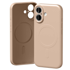 Mercury Semi-Silicone MagSafe-kompatibilis tok iPhone 17 - pasztell rózsaszín tok és táska