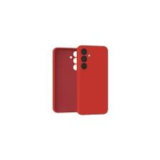 Mercury Silicone tok Samsung Galaxy A25 5G - piros tok és táska