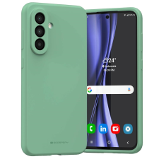 Mercury Silicone tok Samsung Galaxy A56 - zöld tok és táska