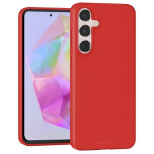 Mercury Soft tok Samsung Galaxy A35 - piros tok és táska