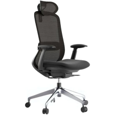 MERCURY STAR Bessel fekete műanyag, fekete forgószék