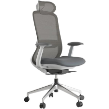 MERCURY STAR Bessel szürke műanyag, világosszürke forgószék