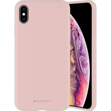 Mercury Szilikon iPhone 15 Pro Max 6,7" Rózsaszín-Homok Tok (Mer007818) tok és táska