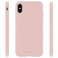  Mercury Szilikon Tok Burkolata Samsung Galaxy A04S A047 Rózsaszín Homokhoz tok és táska