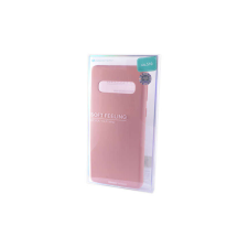 Mercury TPU gumis műanyagtok Samsung Galaxy S10 G973F Mercury Soft Feeling pink tok és táska