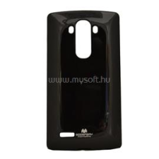 Mercurycase MERCURY Goospery szilikon telefonvédő (csillámporos) FEKETE (GP-54463) tok és táska