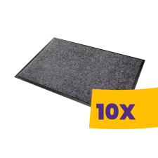 MercuryFlooring Wash &amp; Clean közületi szennyfogó szőnyeg Szürke 60x90cm (Karton - 10 db) lakástextília