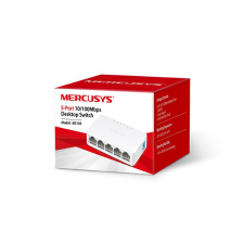MERCUSYS MS105 5 Portos 10/100Mbps Desktop Switch (MS105) hub és switch