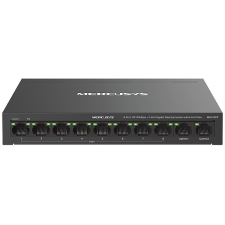 MERCUSYS MS110CP, 8-Port FE + 2-Port Gigabit hub és switch
