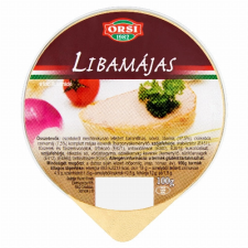 MERIAN FOODS KFT Orsi libamájas 100 g konzerv