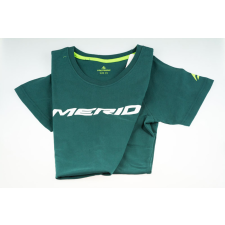 MERIDA Póló MERIDA LOGO rövid XS zöldeskék/fehér kerékpáros férfi póló