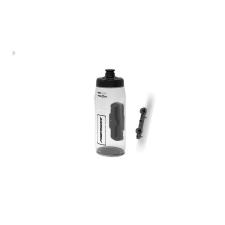 MERIDA Swivel-Fidlock műanyag kulacs tartó adapterrel és vázkonzollal, csavaros, 620 ml, átlátszó kulacs, kulacstartó