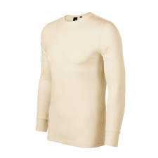  Merino Rise LS póló férfi mandula L férfi póló