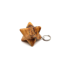 Merkaba medál Jáspis kép 2x2m medál