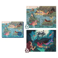  Mermaids 2-In-1 Double-Sided 500-Piece Puzzle idegen nyelvű könyv