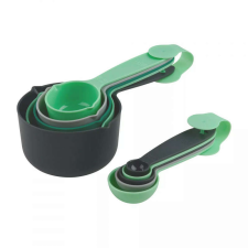 Mérőkanál 10 db Tasty Go Green 678098, 10 méret, Műanyag, Többszínű konyhai eszköz
