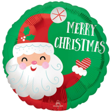 Merry Christmas fólia lufi 45 cm party kellék