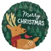  Merry Christmas, Karácsonyi fólia lufi 43 cm