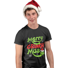  Merry Grinch Xmas - Karácsonyi Férfi Póló férfi póló