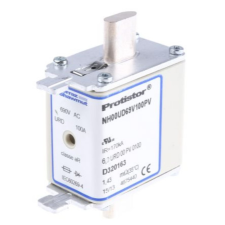 MERSEN Félvezetővédő aR AC690V, kombi kijelzős betét NH00UD69V100PV D320163C villanyszerelés