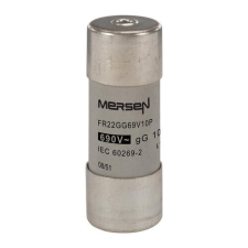MERSEN W217691J FR22GG69V10P Kábel, - vezetékvédő cilinder biztosító betét 22x58 gG - 400-690VAC, kiütőszeges villanyszerelés