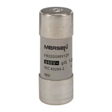 MERSEN W218726J FR22GG69V12P Kábel, - vezetékvédő cilinder biztosító betét 22x58 gG - 400-690VAC, kiütőszeges villanyszerelés