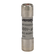 MERSEN X211551J FR10GG50V20I Kábel, - vezetékvédő cilinder biztosító betét 10x38 gG - 400/500VAC, kijelzős villanyszerelés