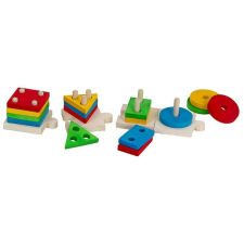 Mértani formalap puzzle alappal puzzle, kirakós