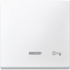  MERTEN Billentyű, kulcsjellel, fényjelzős funkciókhoz, System-M, mattfehér 430719 Schneider villanyszerelés