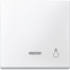  MERTEN Billentyű, lámpajellel, fényjelzős funkciókhoz, System-M, mattfehér 430919 Schneider