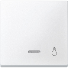  MERTEN Billentyű, lámpajellel, fényjelzős funkciókhoz, System-M, mattfehér 430919 Schneider villanyszerelés