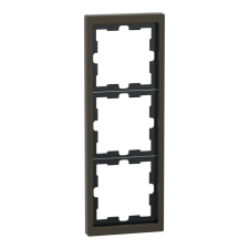  MERTEN D-Life hármas keret, mokka MEG4030-6552 Schneider villanyszerelés