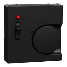  MERTEN Fedlap, kapcsolós termosztátokhoz, System-M, fekete MEG5760-0403 Schneider villanyszerelés