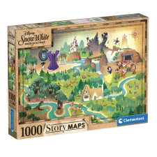  Mesetérkép Snow White 1000 db-os puzzle Clementoni puzzle, kirakós