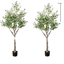  Mesterséges olajfa, élethű kialakítás, könnyű karbantartás, 150 cm (59,05 hüvelyk) dekoráció